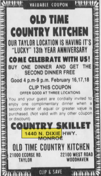 Howard Johnsons Motor Lodge (Econo Lodge, Economy Inn, Days Inn) - Feb 12 1993 Article